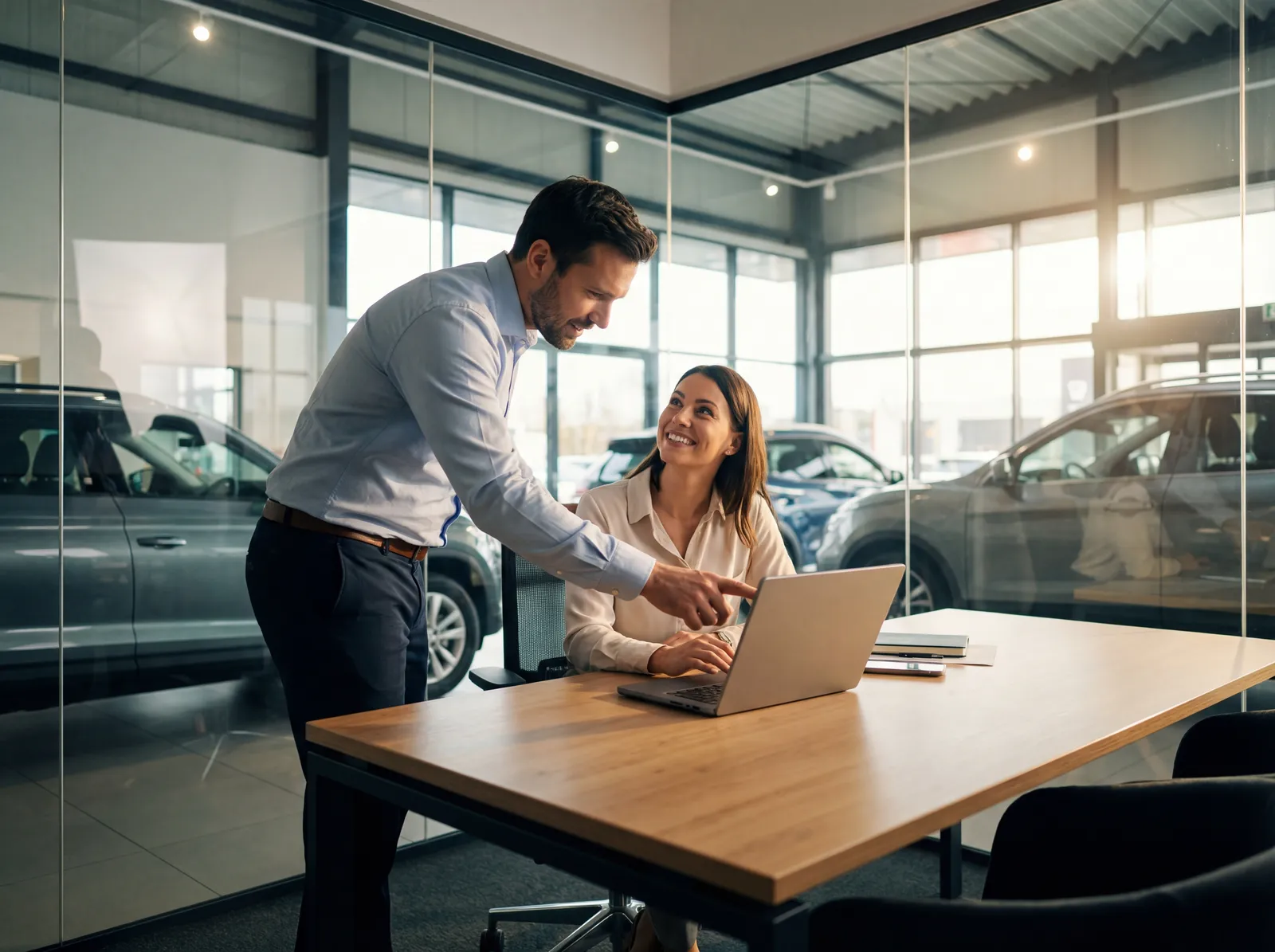 Dealership team using FinalGear